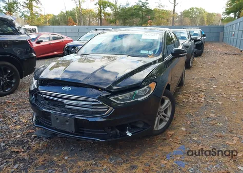 2018 Ford Fusion Se из США, поврежденный, VIN 3FA6P0HD8JR216148